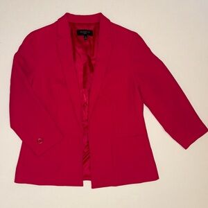 Talbots Women's Vibrant Red Blazer